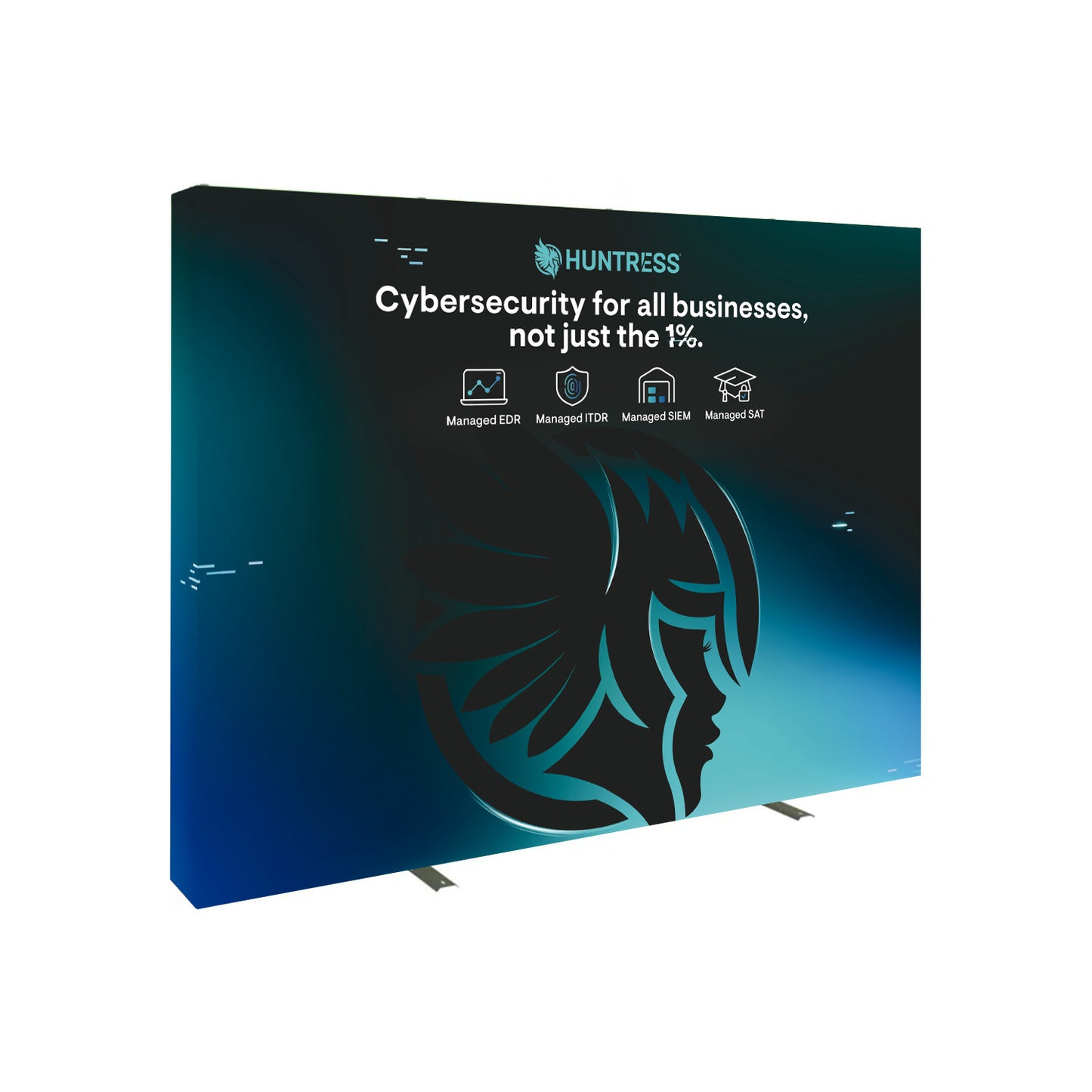 10ft Backwall Banner w/ Endcaps