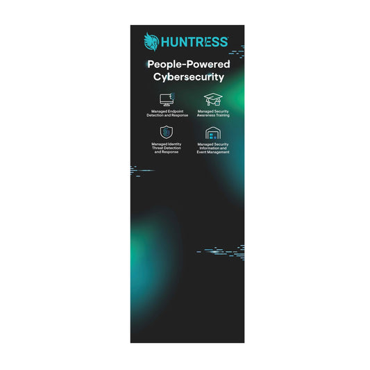 4-Product Retractable Banner - 'People Powered Cybersecurity'