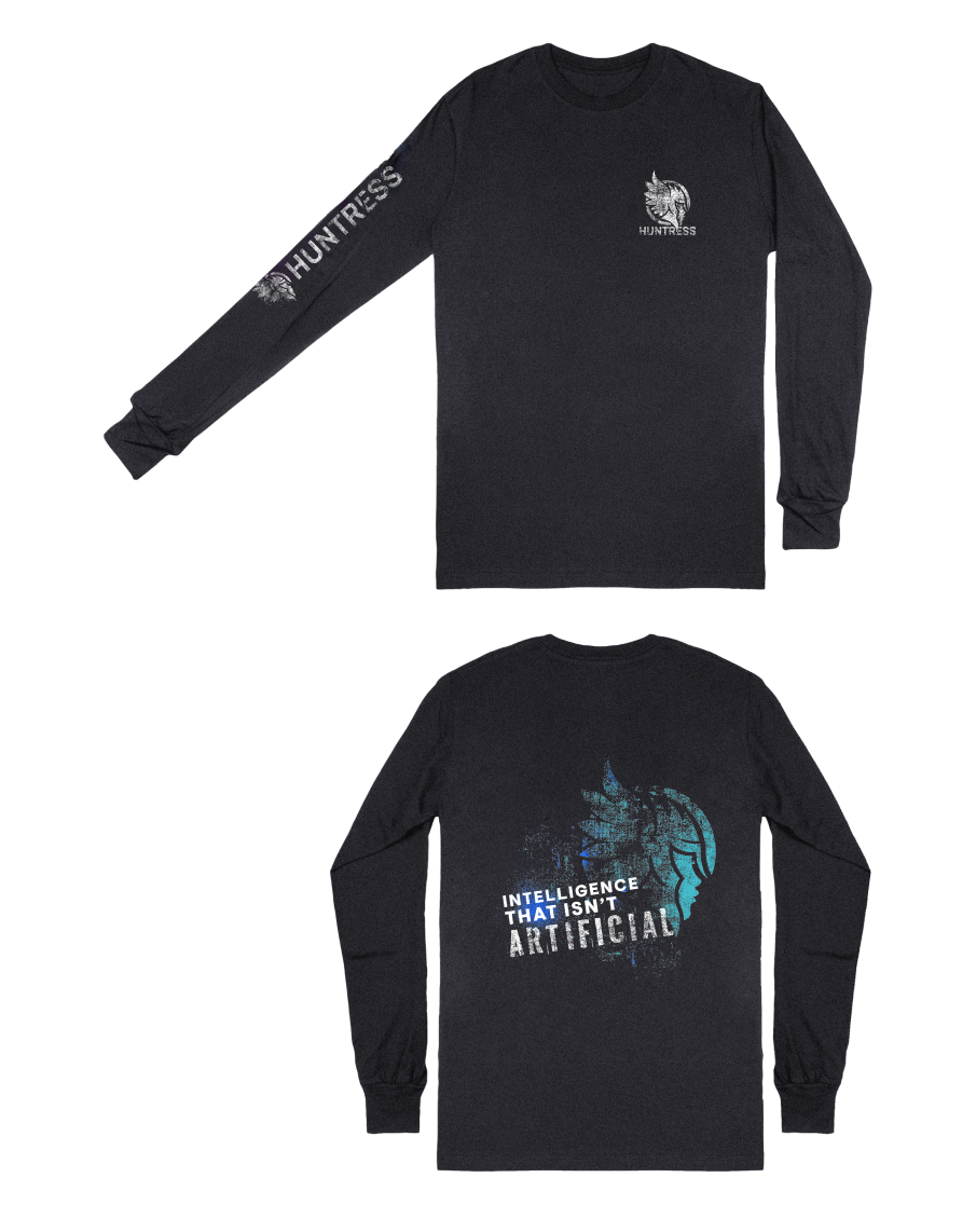 'Intelligence That Isn't Artificial' long-sleeve T-shirt